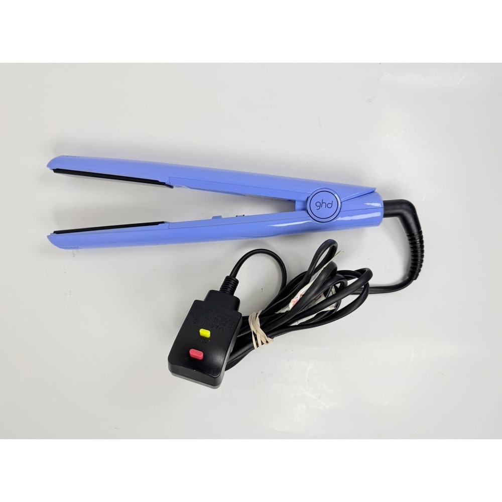 GHD Professional 1" Flat Iron Hair Straightener Purple Excellent Condition